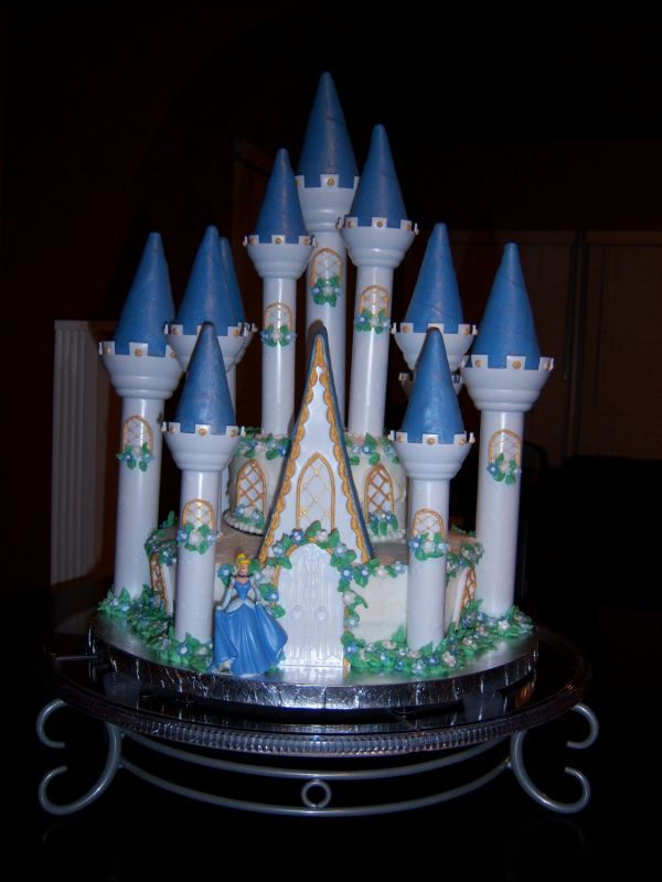 Cinderella Castle Birthday Cake