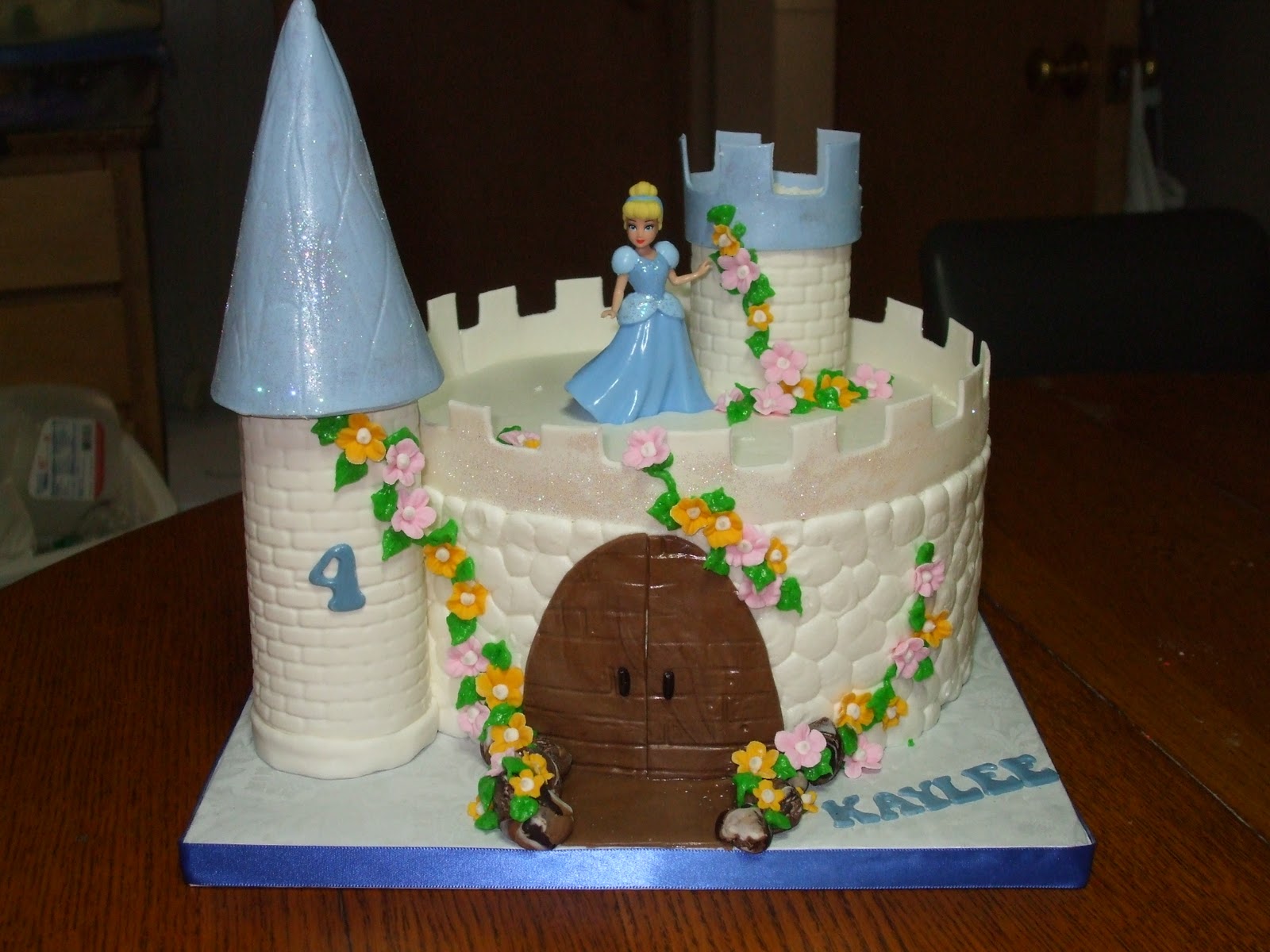 Cinderella Castle Birthday Cake