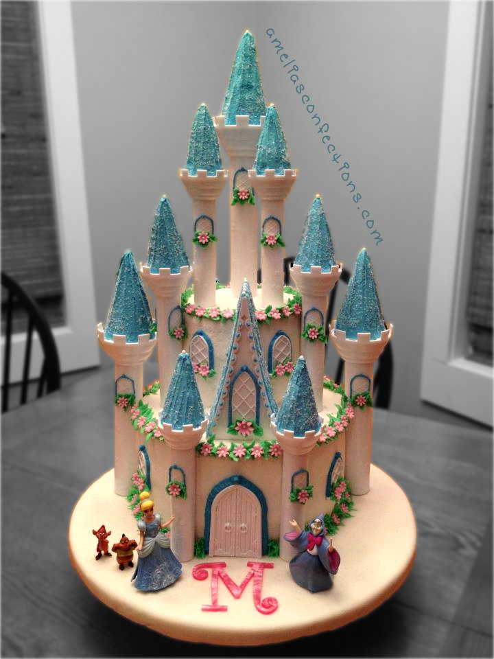 Cinderella Castle Cake