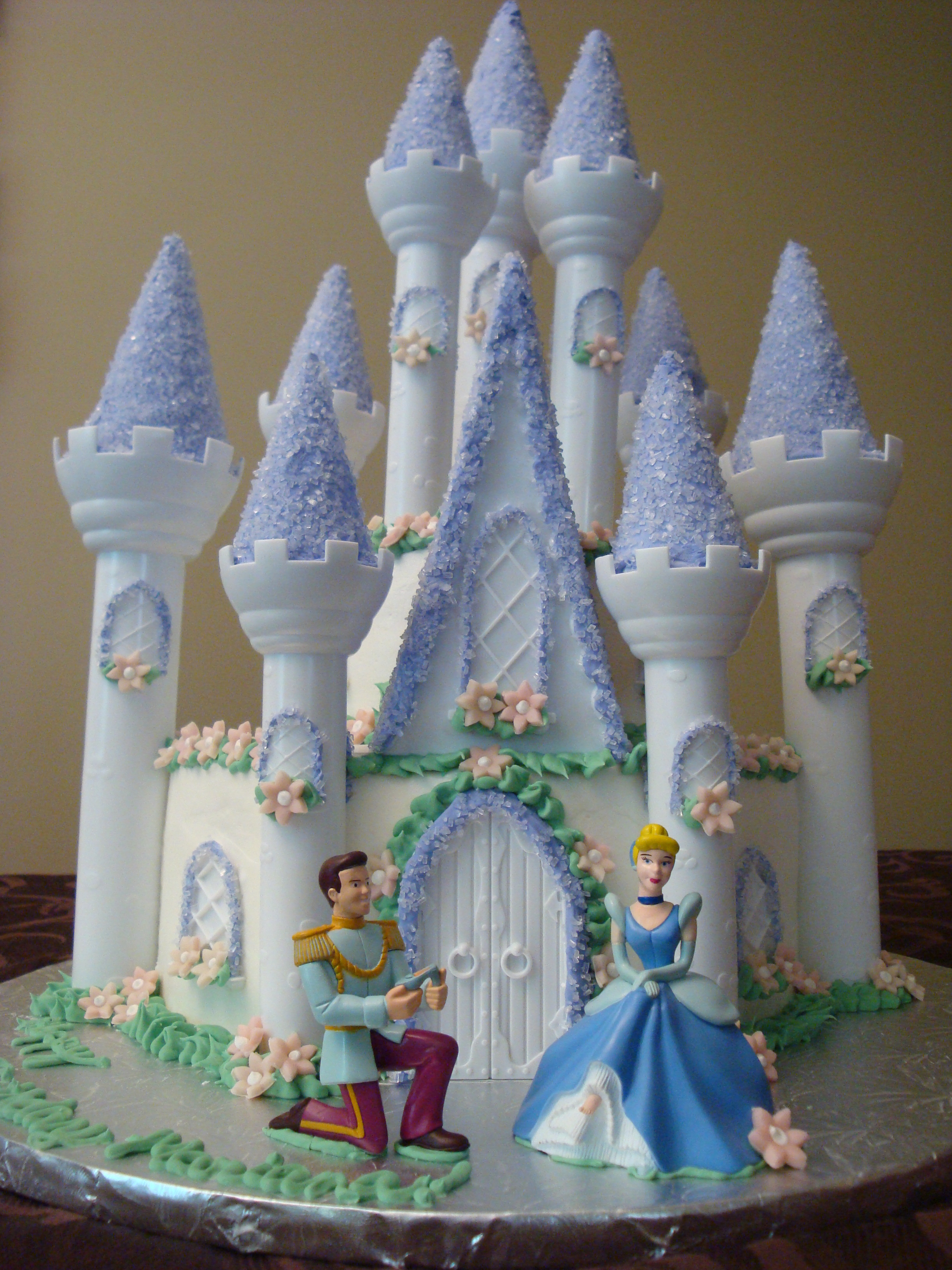 Cinderella's Castle Cake