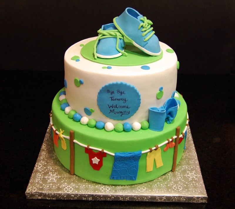 6 Photos of Theme Baby Shower Cakes