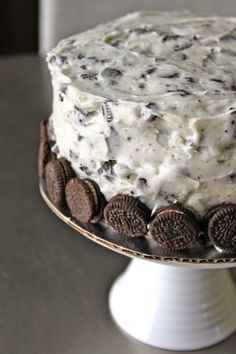 Cookies and Cream Wedding Cake