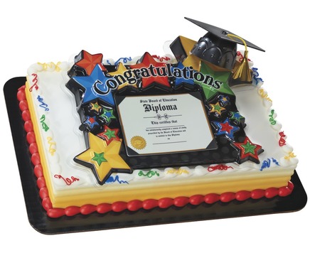 Dairy Queen Graduation Cakes