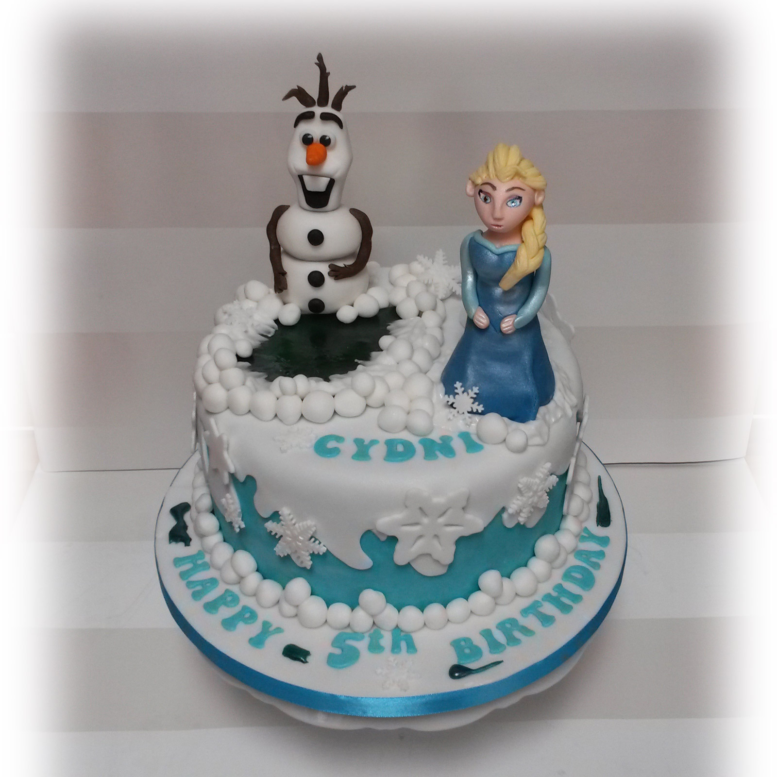 Disney Frozen Birthday Cake