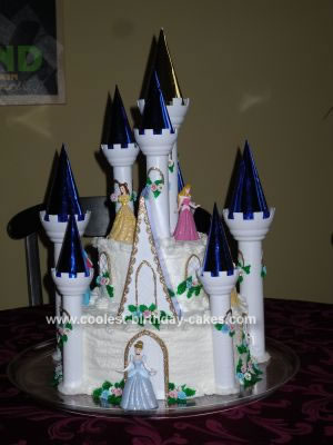 Disney's Cinderella Castle Birthday Cake