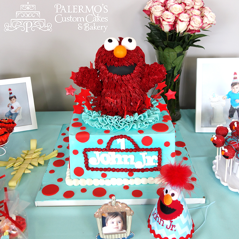 10 Custom Birthday Cakes Shoprite Photo Elmo 1st Birthday Cake