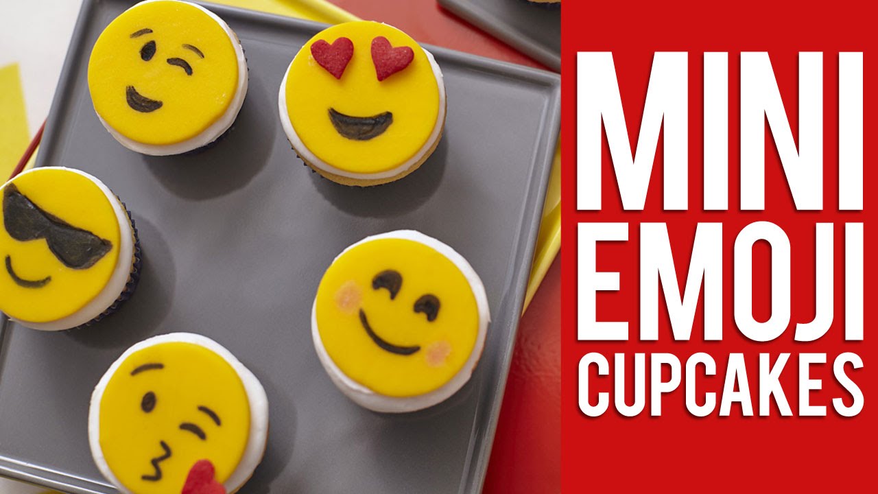 Emoji Cupcake Cake Topper