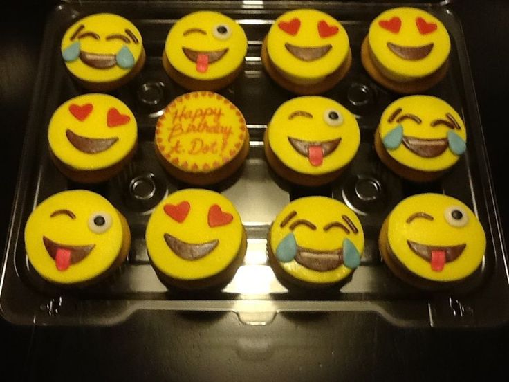 Emoji Cupcakes