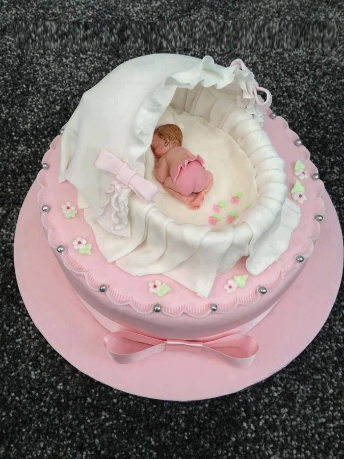 Girl Baby Shower Cake