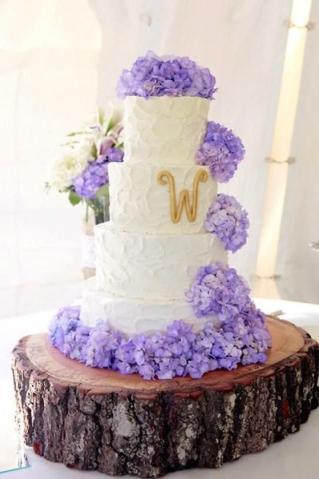 Hydrangea Wedding Cake