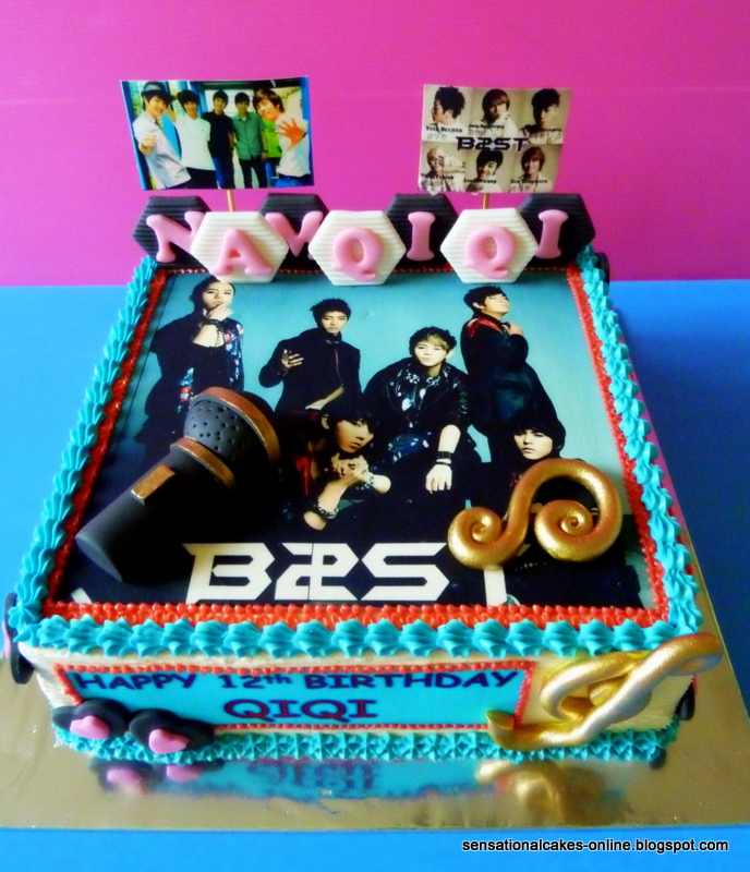 Kpop Birthday Cake