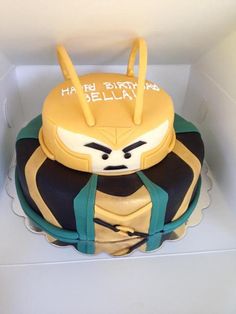 Loki Birthday Cake