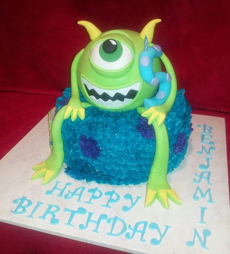 Mike Monsters Inc Birthday Cake