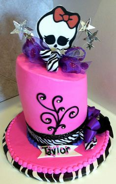 Monster High Birthday Cake