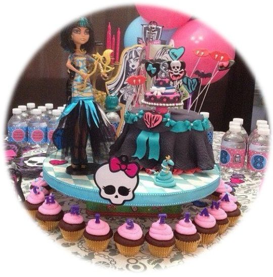 Monster High Cleo De Nile Cake