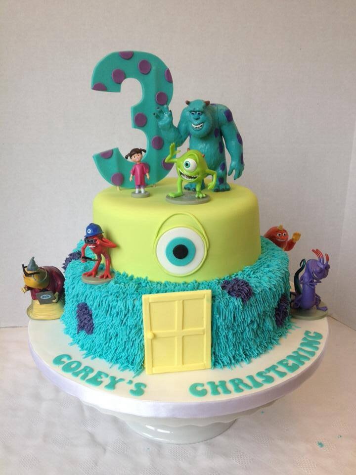 Monster Ink Birthday Cake