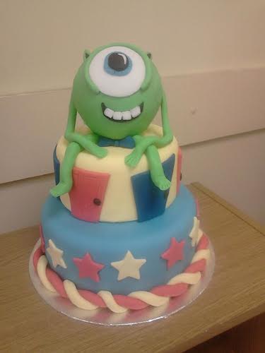 Monster Ink Birthday Cake