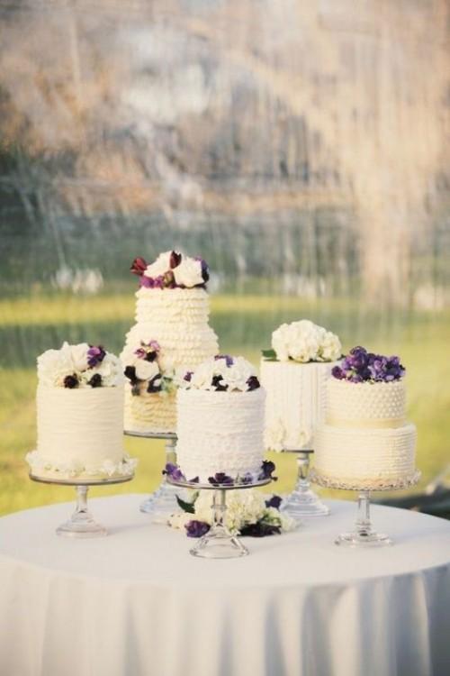 Multiple Wedding Cake Table