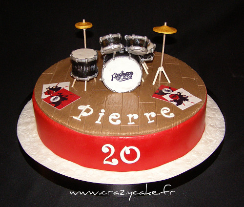 Music Themed Birthday Cake