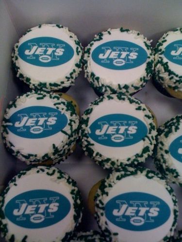 New York Jets Football Birthday Cake