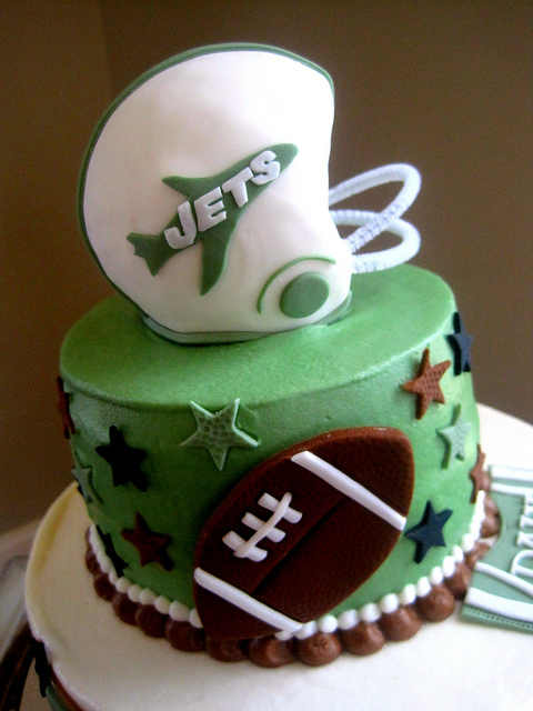 New York Jets Happy Birthday Cake