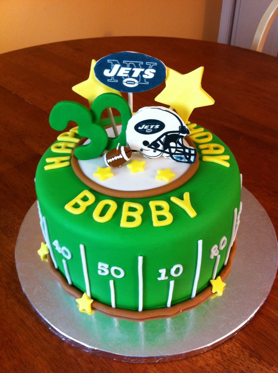 NY Jets Birthday Cake Ideas