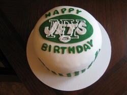 Ny Jets Cake.. 