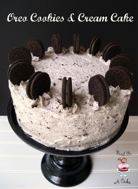 Oreo Cookies and Cream Cake