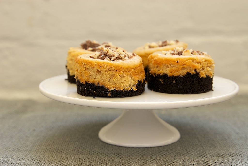 Peanut Butter Cheesecake with Cookie Crust