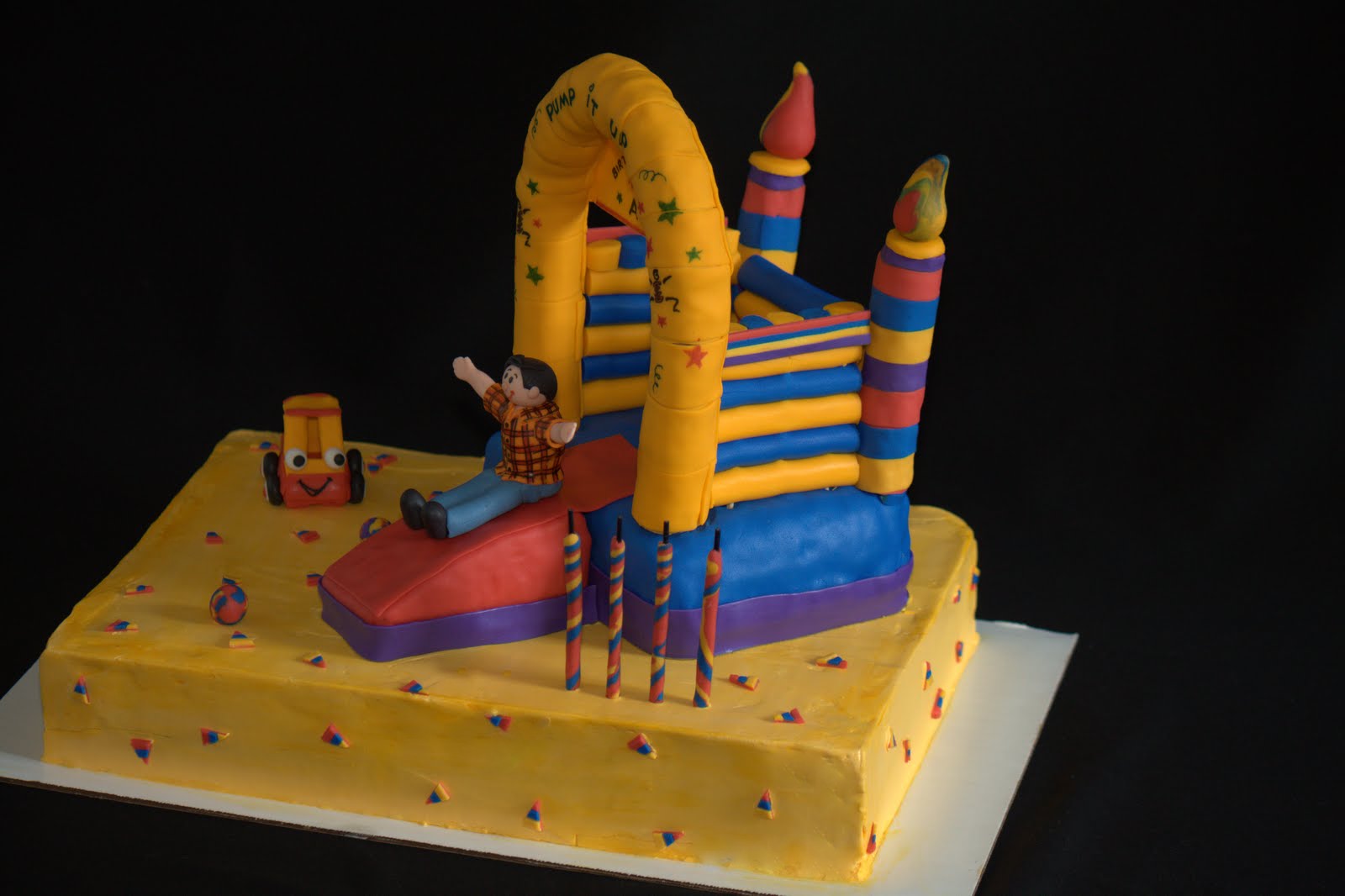 Pump It Up Cake