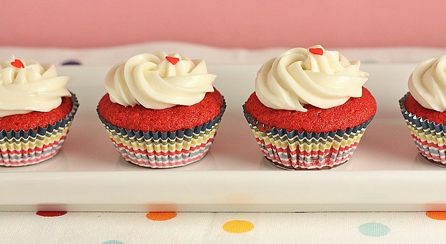 Red Velvet Mini-Cupcakes