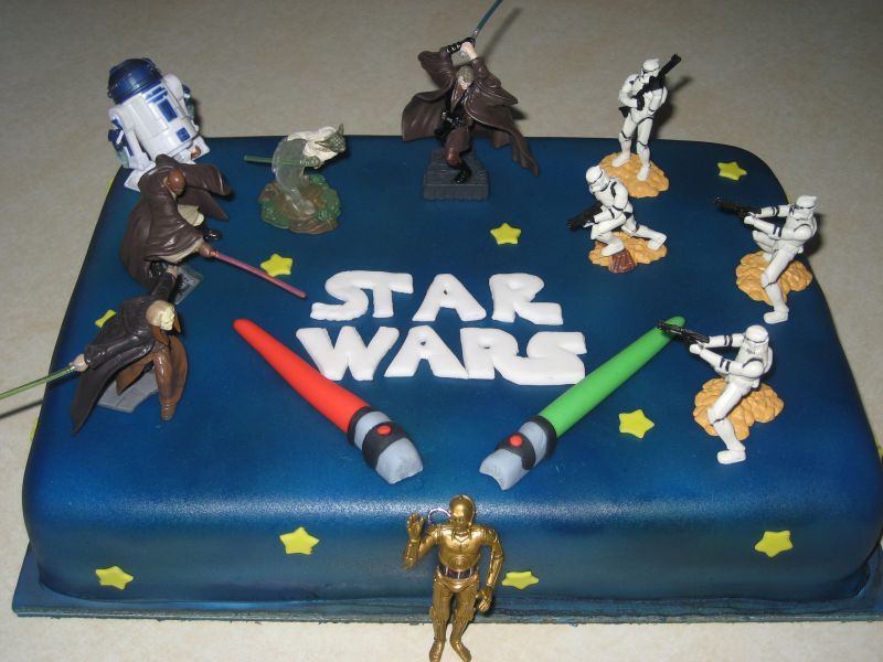 Star Wars Birthday Cake