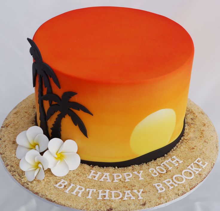 9 Photos of Sunset Sheet Cakes