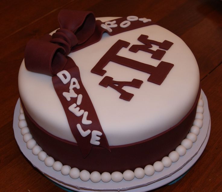 Texas A&M Graduation Cake