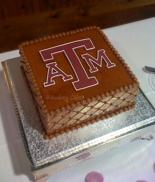 Texas Aggie Grooms Cake