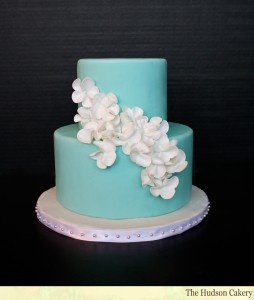 Tiffany Blue Wedding Cake