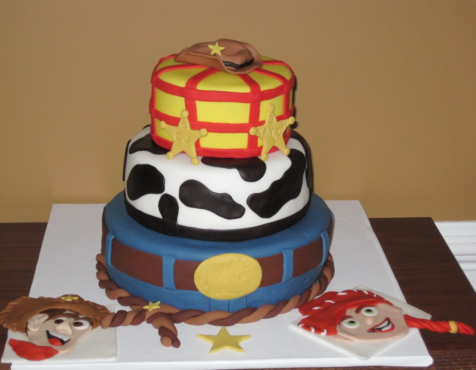 Toy Story Woody Cake