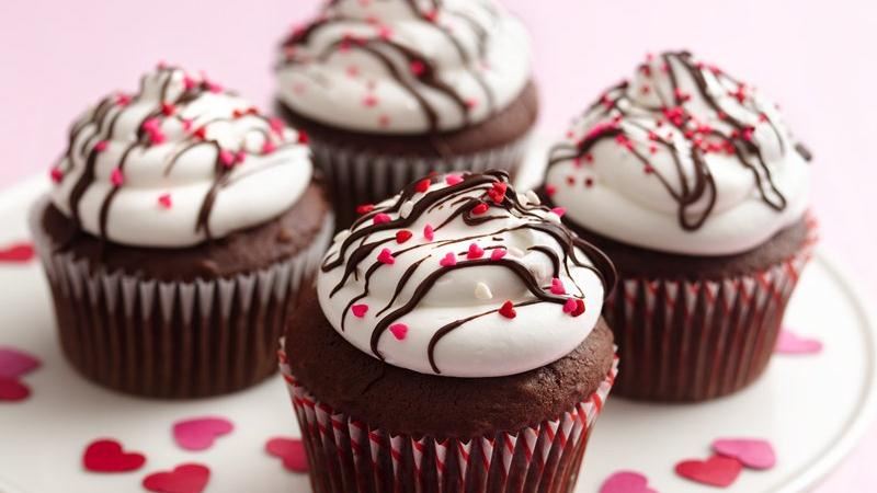 7 Photos of Cute Valentine Cupcakes Heart