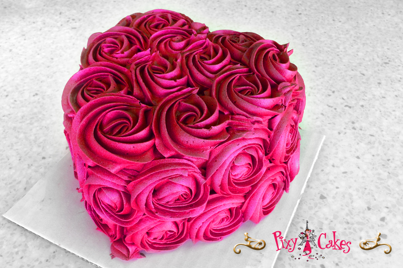 Valentine Day Birthday Cake