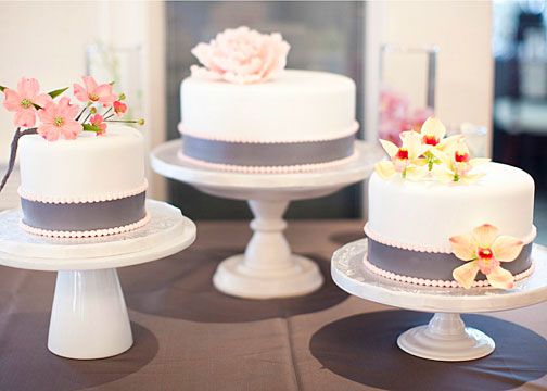 Wedding Multiple Cake Display