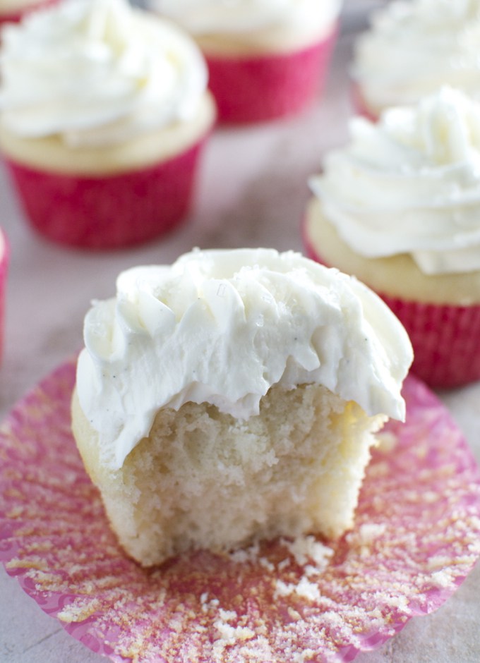 Whipped Buttercream Frosting for Cupcakes