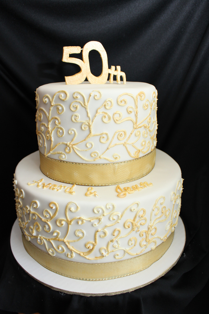 50th Anniversary Cake