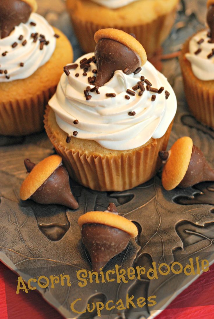 11 Easy Fall Cupcakes Photo Easy Fall Cupcake Ideas Easy Fall