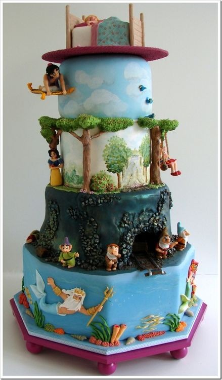 Awesome Disney Cake