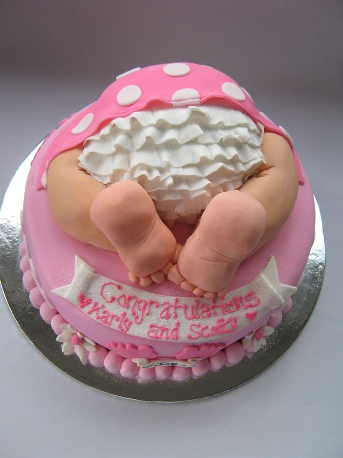 Baby Bottom Cake Tutorial