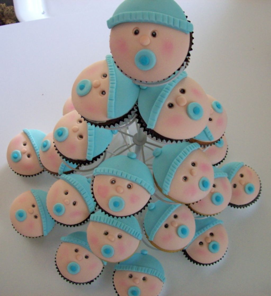 Baby Boy Shower Cupcake Ideas