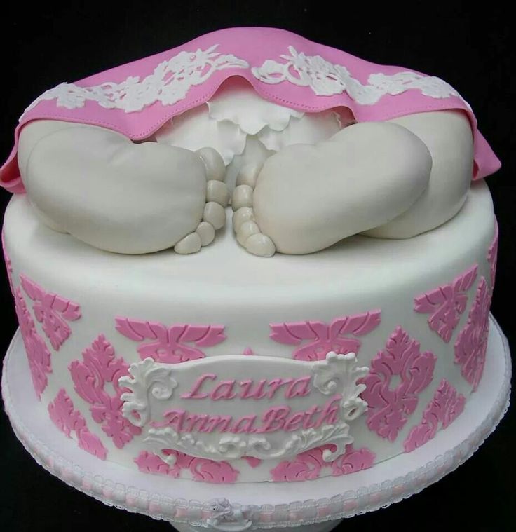 Baby Shower Cake Buttercream