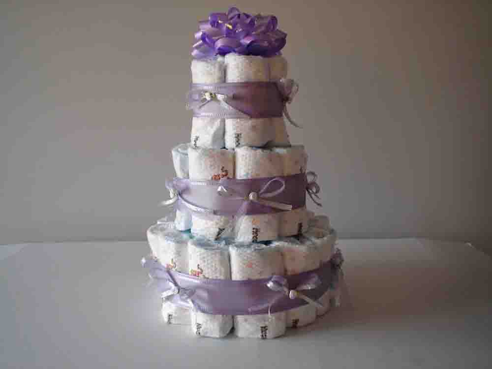 Baby Shower Diaper Cake