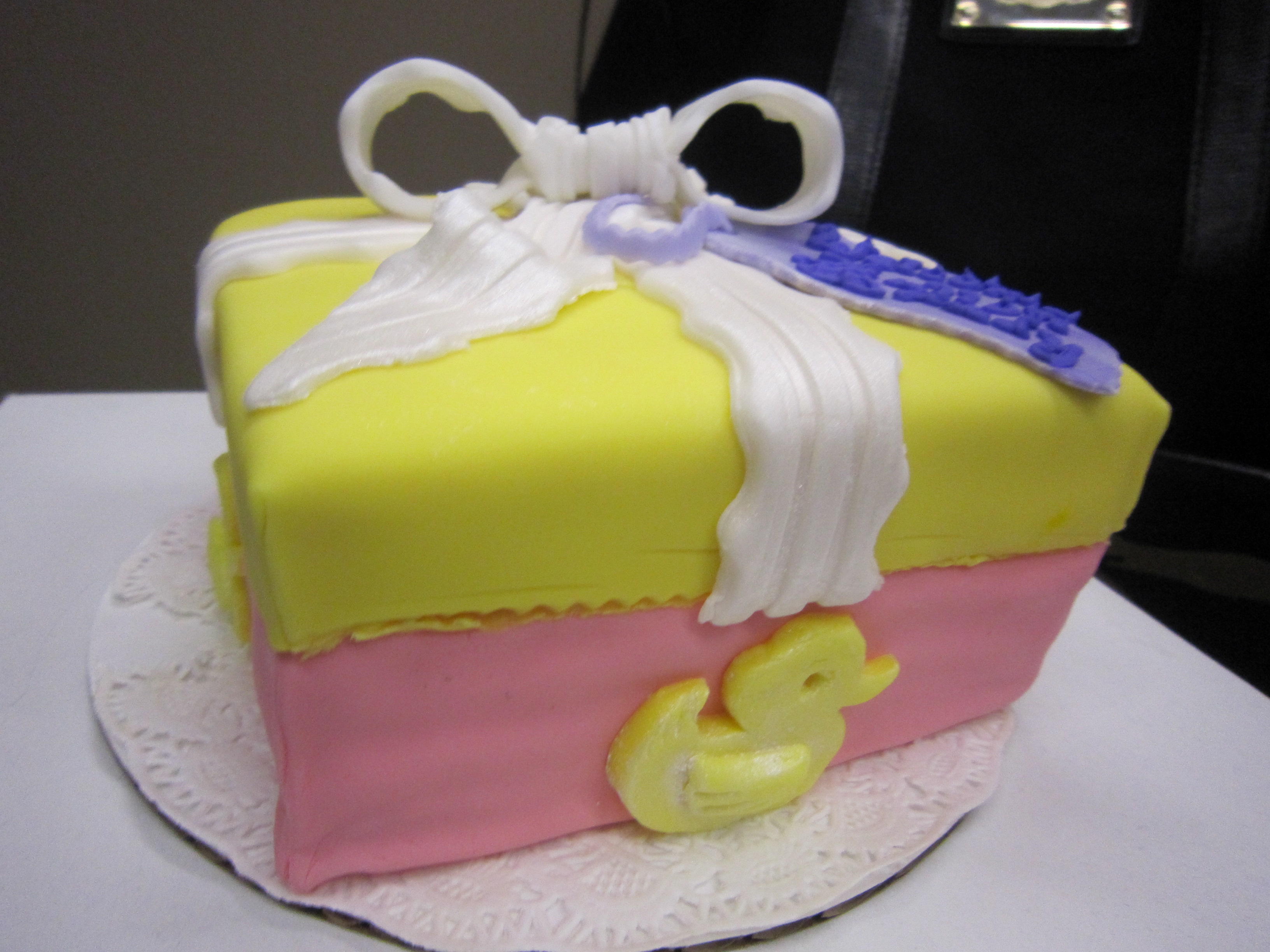 Baby Shower Gift Cake