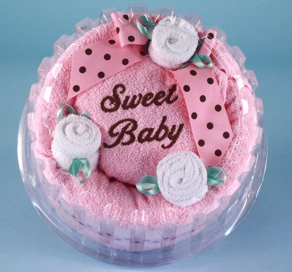 Baby Towel Cake